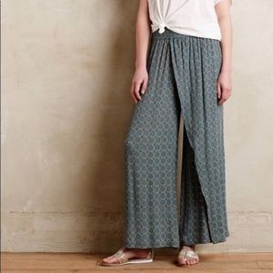 Anthropologie Wide Leg Mermaid Pants - Small